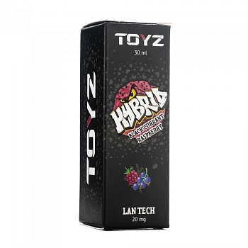 Жидкость для ЭСДН Suprime Toyz Hybrid SALT Raspberry black currant 30мл 20мг.